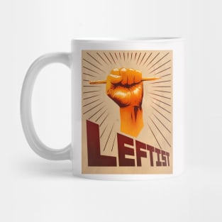 Leftist poster Mug
